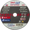 United Abrasives/Sait United Abrasives - Sait Cut Off Wheel Type 1 A36T 3" x 1/16" x 3/8" 36 Grit Aluminum Oxide 23040